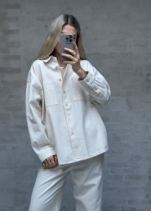 Lycaz skjorte Ecru American Vintage 